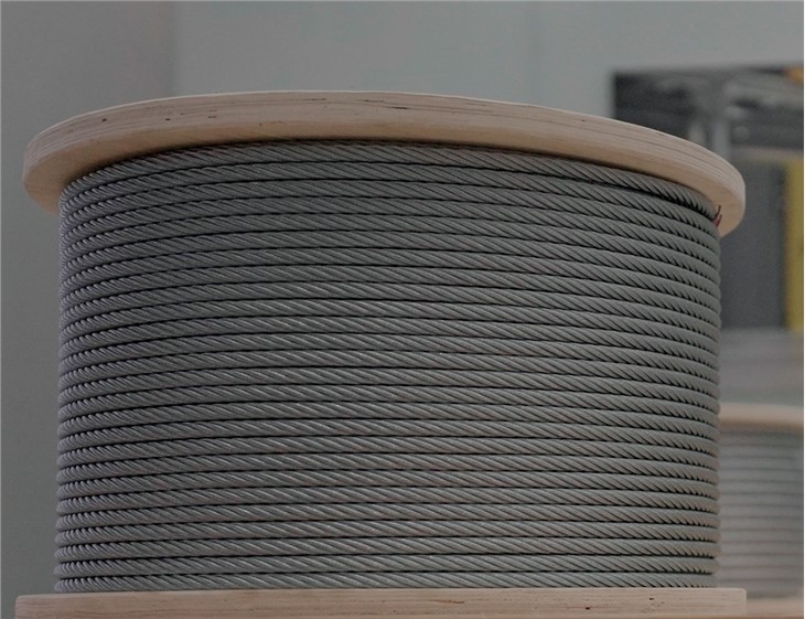 Cordon d'acier de la bande transporteuse